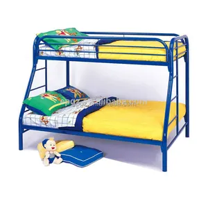 Antique High Quality Metal Dormitory Bed with Stairs for Old School Furniture