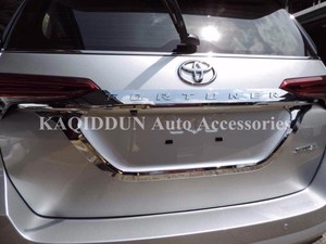Accesorios de cromo frente parrilla del coche ABS parrilla delantera para Toyota fortuner 2017 - Product Image 4
