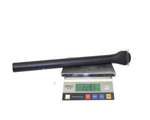 Montante rotondo per Mountain Bike con Offset Zero 27.2mm X 400mm carbonio T700 - Product Image 4