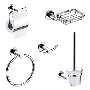 Juego de <span class=keywords><strong>Accesorios</strong></span> de <span class=keywords><strong>Baño</strong></span> en <span class=keywords><strong>Acero</strong></span> <span class=keywords><strong>Inoxidable</strong></span> para Sanitario - Product Image 5