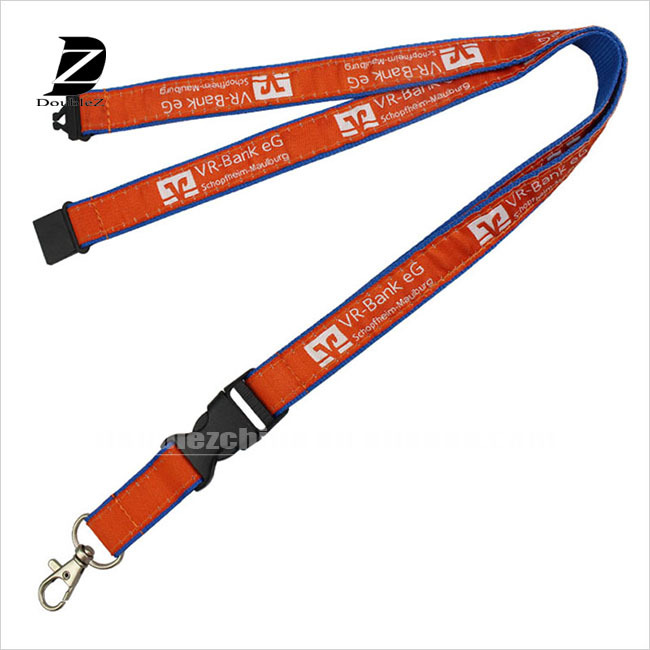 Factory Price Silk Neck Lanyards With Customized Printing Lanyards Image 3