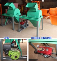 Ligne de production complète de type diesel, broyeur/concasseur de sol de laboratoire