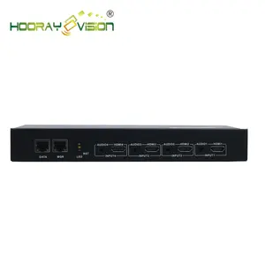 4CH MPEG4 H.265 RSTP RTMP Onvif Video Streaming IPTV Encoder Cho Live Youtube Facebook