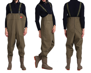 Imperméables Épais Respirants et Imperméables Très Vendus pour la Pêche et les Activités de Plein Air avec Bottes - Product Image 1