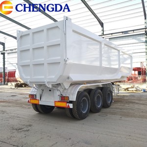 Camión Volquete de 30 40 Metros Cúbicos, 50-100 Toneladas, 3 Ejes, 4 Ejes, Semirremolque, Camión Volquete en Venta - Product Image 2