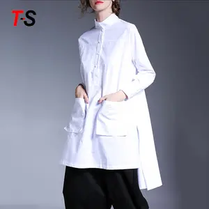 2018 Hot sale large size blusa de inverno casual women blouse