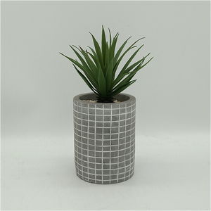 Petits <span class=keywords><strong>Cactus</strong></span> et Succulentes Artificiels en Plastique, Adorables Plantes Succulentes en Pot de Ciment, Durables et Réalistes - Product Image 3