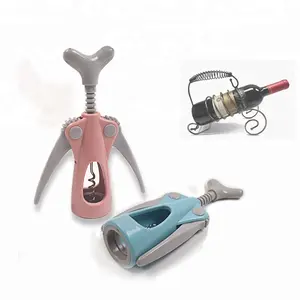 China Supplier Colorful Luxury Manual Red Wine Opener Corkscrews Bottle Openers