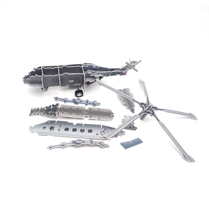 Mô Hình Máy Bay Nhựa Tùy Chỉnh Trẻ Em Nghiêng Đồ Chơi Giáo Dục Câu Đố Ghép Hình Lắp Ráp Trò Chơi Tự Làm 3d Câu Đố - Product Image 3