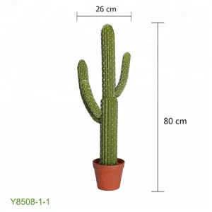 Offres Spéciales Conception artificielle Plantes de Cactus À 80cm