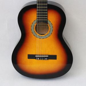 Made in China 39 pollici su misura di colore Tiglio Playwood posteriore e laterale chitarra classica - Product Image 6