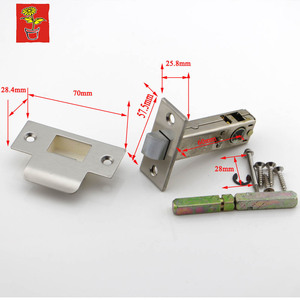 <span class=keywords><strong>Loquet</strong></span> de porte à mortaise tubulaire carré <span class=keywords><strong>Loquet</strong></span> de verrouillage de confidentialité à distance de 60mm <span class=keywords><strong>pour</strong></span> chambres avec dégagement d'urgence - Product Image 6