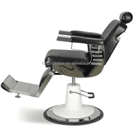 Fauteuil de Barbier Moderne et Chaise de Salon pour la Coiffure, Utilisation Extérieure, Cuir PU, Mobilier Commercial à Vendre