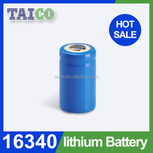 Hohem energieverbrauch 16340 akku akku 3,7 v 650 mah li-ion akku 16340 - Product Image 6