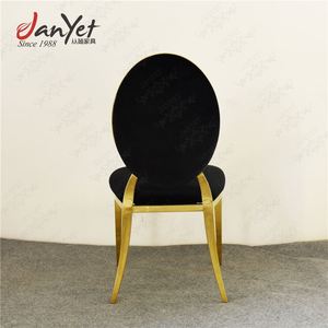 العلامة التجارية تصميم جديد حزب تأجير النحاس ارتفع الذهب الزفاف الكراسي - Product Image 5