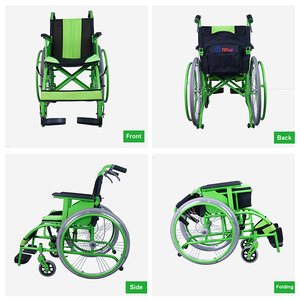 Disability used light weight foldable handicapped manual wheelchair - Product Image 4