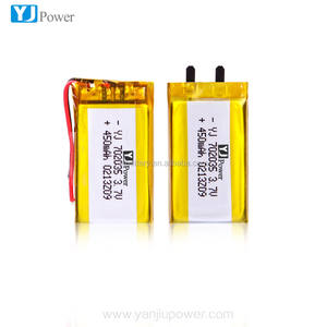 Litio recargable 3,7 V 450 mAh Li-ion batería de polímero para productos digitales - Product Image 4