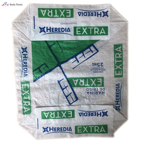 Woven Valve Bag Valve Pp Block Bottom 10kg-50kg Kraft Paper Offset Printing Cement BRC Kraft Paper Bag Factory Sale Sona Package