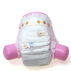 China Fabrikant Wegwerp Baby Luier Luiers Groothandel Met Transparante Polybag Baby Luier Broek