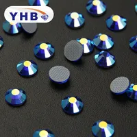 Ragazza Afro trasferimento del rhinestone di disegno YHB della parte posteriore piana di strass zaffiro ab da foshan lishui Cina