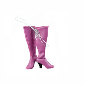 Wholesale Over-the-knee Boots Fit 1/6 Female Action Figures 1/6 Scale Pvc Shoes