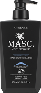 Shampoo antipelliculaire pour cheveux gras, traitement d'équilibre du cuir chevelu, meilleur shampooing occidental pour hommes, vente en gros, 300 ml - Product Image 6
