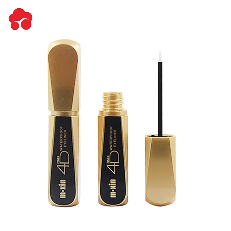 14.5ML Cosmetic Newest Wholesale Best Selling Plastic Gold Eyeliner Tube/Eyeliner Bottle/ Eyeliner Container