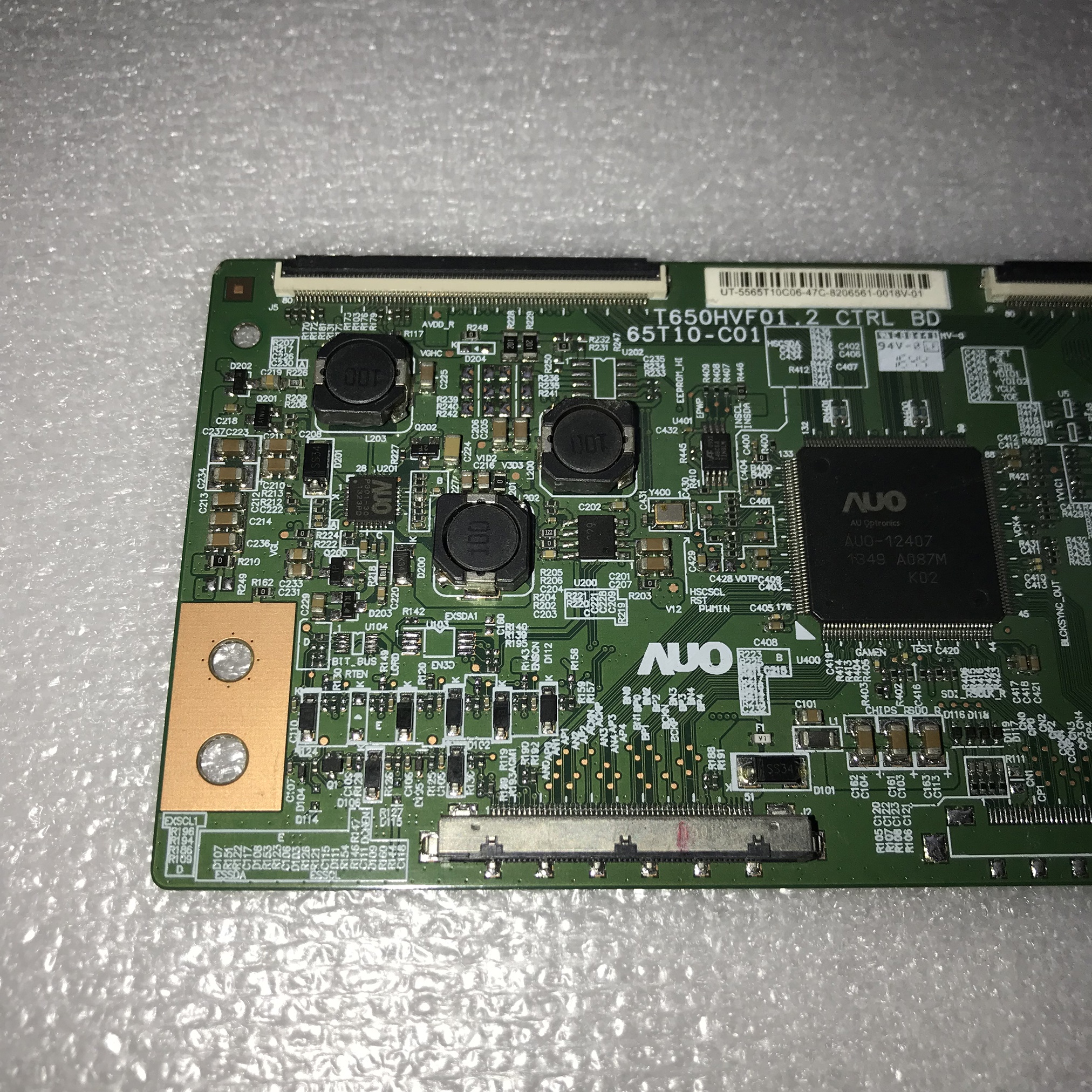 Placa de circuito para AUO android placa base T650HVF01.2 65T10-C01 principal tablero lcd tv