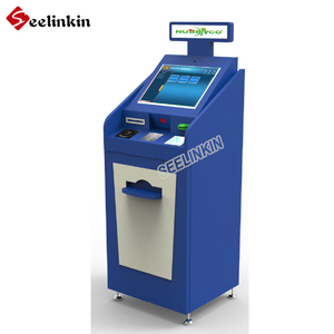 Quiosco con pantalla táctil biométrica, Monitor de estación de carga, máquina <span class=keywords><strong>Atm</strong></span>, doble pantalla - Product Image 2