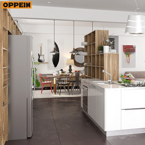OPPEIN precio indio E1 estándar estilo americano muebles de cocina - Product Image 4