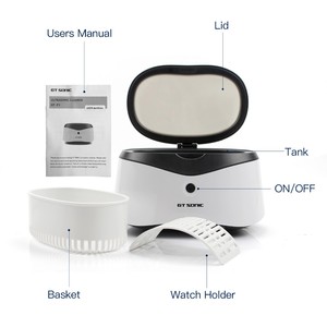 Limpiador Ultrasónico Portátil <span class=keywords><strong>para</strong></span> Joyas, Relojes, Gafas, Baño Ultrasónico de 0.6L - Product Image 5