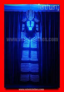 Evento light up trajes robot venta CO2 gun, etapa de DMX led zanco de rod traje, led robot paños - Product Image 1