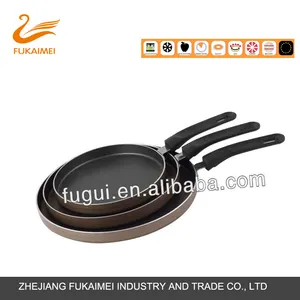 factory direct supplier Aluminum Non-stick Frying Pan 3pcs Set