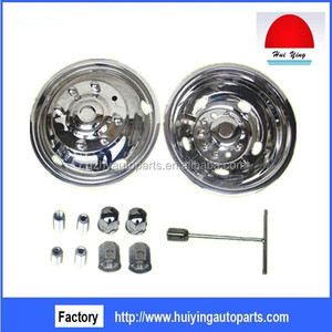 <span class=keywords><strong>Tapacubos</strong></span> de cubierta de rueda de alta calidad 304 inoxidable 19,5 "para camión autobús - Product Image 3