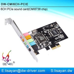 Fuente <span class=keywords><strong>de</strong></span> la fábrica CMI8738 <span class=keywords><strong>6</strong></span> <span class=keywords><strong>Canales</strong></span> PCI <span class=keywords><strong>Tarjeta</strong></span> <span class=keywords><strong>de</strong></span> <span class=keywords><strong>Sonido</strong></span> - Product Image 1