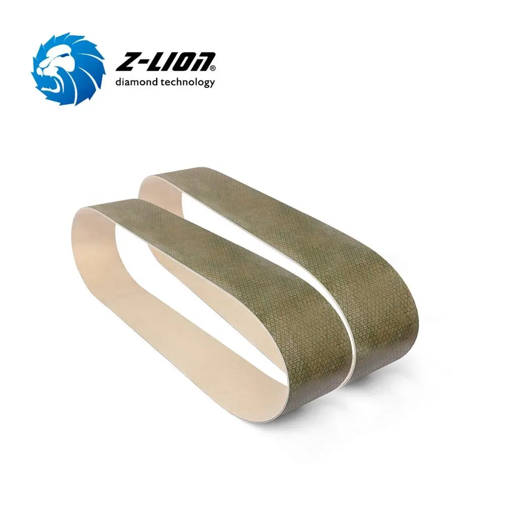 Diamond Electroplated Polishing Belt Sander Sabuk Polishing Belt untuk Kaca Mesin Amplas