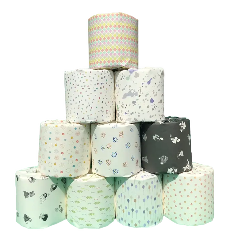 Gift paper wrapping 100% Pure Bamboo Toilet tissue