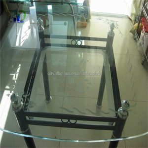 Tempered <strong>Glass</strong> Dining <strong>Table</strong>/toughened <strong>Glass</strong> Tea <strong>Table</strong> Design/crashed <strong>Glass</strong> <strong>Coffee</strong> <strong>Table</strong> - Product Image 6