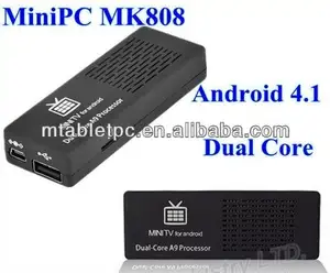Rk3066 córtex- a9 ug802 android/google tv caixa android 4.1 hdmi 1080p dual core 1.6 ghz 4gb 3d wifi mini pc