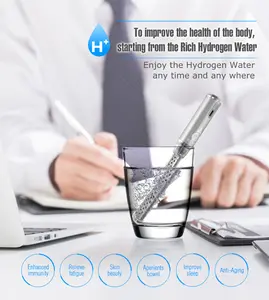 2016 الساخن صانع المياه زيارة الهيدروجين الغنية ، زجاجة المياه الهيدروجين