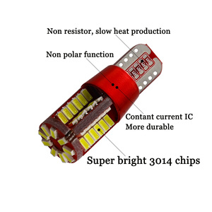 <span class=keywords><strong>T10</strong></span> <span class=keywords><strong>Canbus</strong></span> Sin error 57 SMD 3014 <span class=keywords><strong>LED</strong></span> Super White 194 57SMD 57LED Bombilla Coche luz <span class=keywords><strong>LED</strong></span> 12V DC - Product Image 2