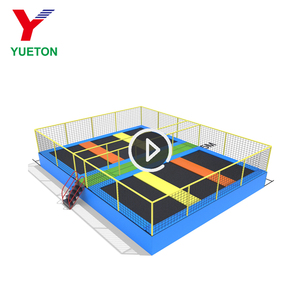 Parc de <span class=keywords><strong>trampoline</strong></span> industriel de style libre en intérieur à louer en Chine - Product Image 1