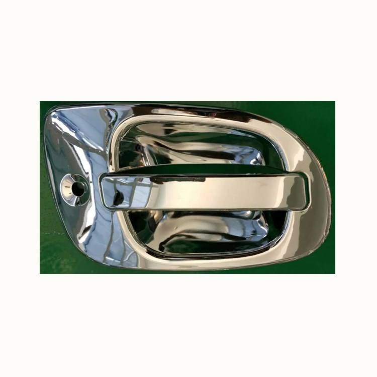 Sang Seiyoga Manija De Puerta De Coche Interior Delantera Lado Del Conductor Izquierda Cromada Sin Agujero De Bloqueo De Puerta De Coche Para Freightliner Para Clase Ejecutiva M2 Base 2008-2012 Para