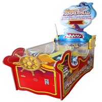 Machine de jeu à tête de marteau à pièces, borne d'arcade, billet d'intérieur, échange de parc, vente