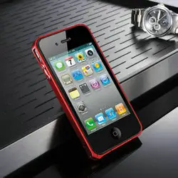 Bumper metal para o iphone 4,caixa de metal para o iphone 4s