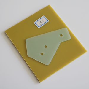 Plaque en <span class=keywords><strong>résine</strong></span> <span class=keywords><strong>époxy</strong></span> fibre de verre aqua en gros, pièces d'isolation 94v-0, feuille d'<span class=keywords><strong>époxy</strong></span> fr4 g10 - Product Image 3