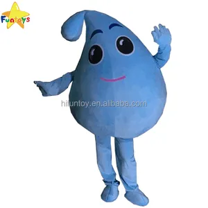 Funtoys custom factory Water Drop mascot costume adult