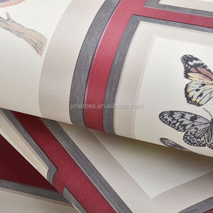 3D Vif Fleur et Oiseau Peinture Cadre Design Salon Chambre Salle à manger Papier Peint Décoration <span class=keywords><strong>De</strong></span> <span class=keywords><strong>La</strong></span> Maison - Product Image 5