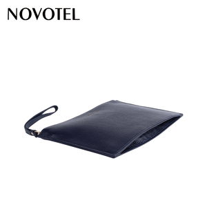 Suave delgada del teléfono del cuero genuino bolsa de mujer bolso de mano del embrague con la correa de muñeca - Product Image 2