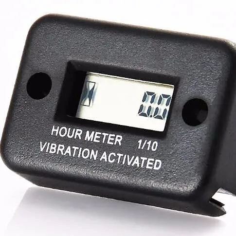 LCD display wireless Vibration hour meter